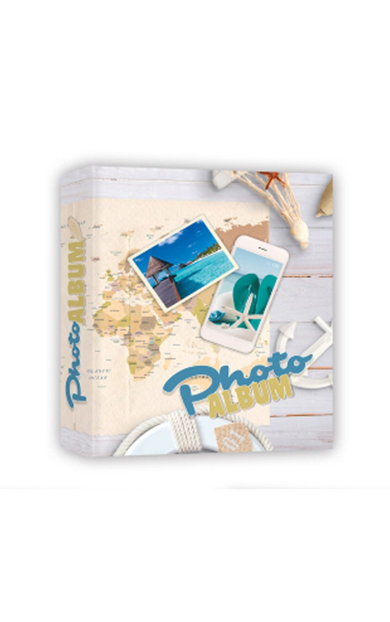 Album Fotografico PSF Con Tasche Per 300 Foto 13x19cm, Copertina Plastificata, Con Memo E Porta CD