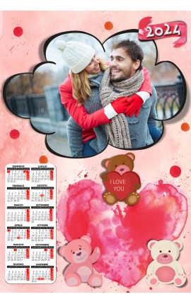 Calendario I Love You