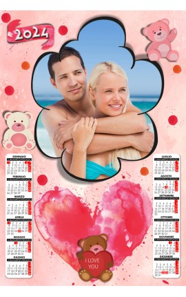 Calendario I Love You