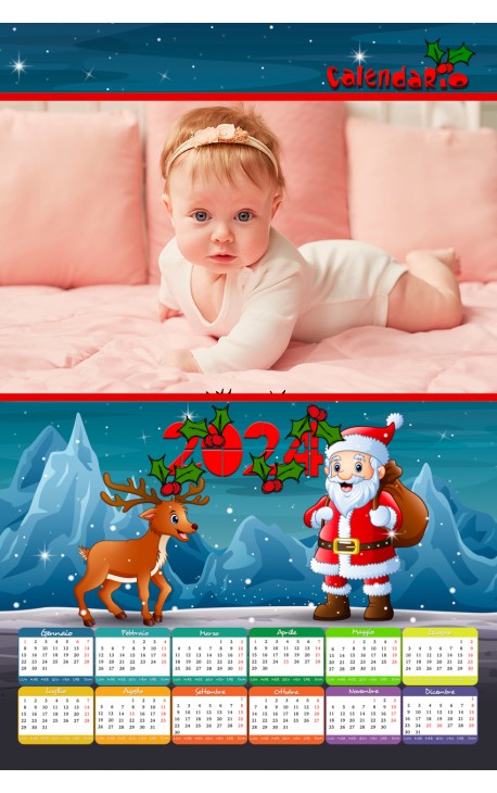 Calendario Babbo Natale