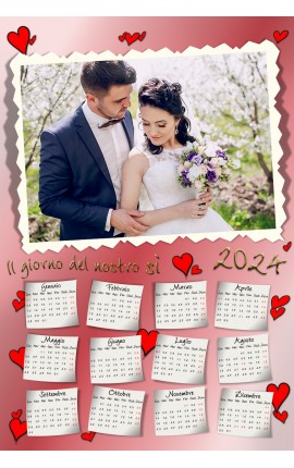 Calendario Matrimonio