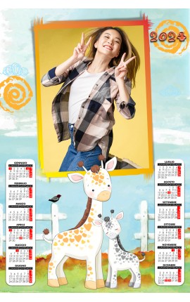 Calendario Giraffa