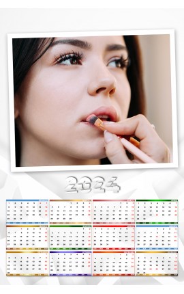 Calendario Datario colorato