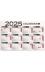 Calendario Mini Cartolina