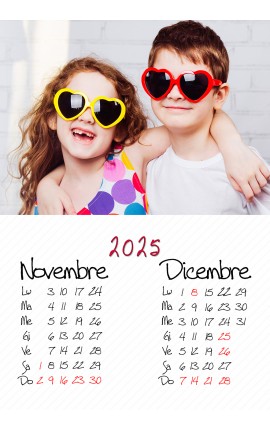 Calendario Note Orizzontale