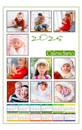 Calendario Mosaico