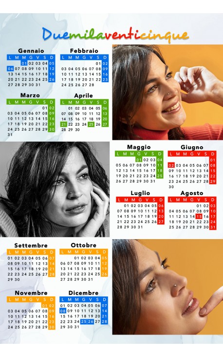 Calendario 3 foto