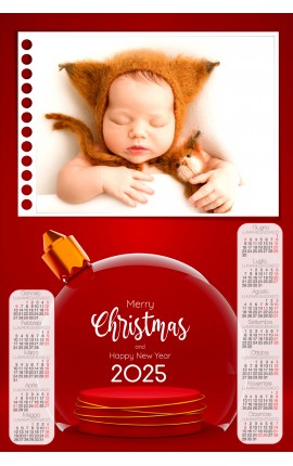 Calendario Merry Chrismas