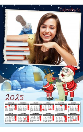 Calendario Babbo Natale