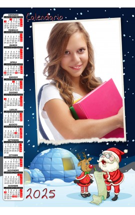 Calendario Babbo Natale