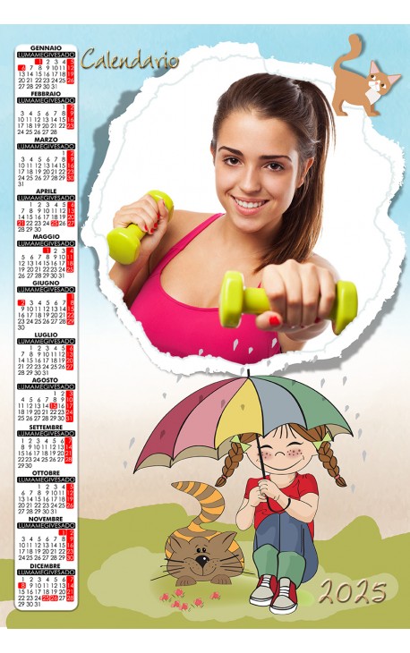 Calendario Ombrello