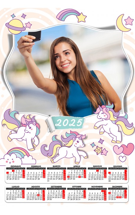 Calendario Cavallo Unicorno