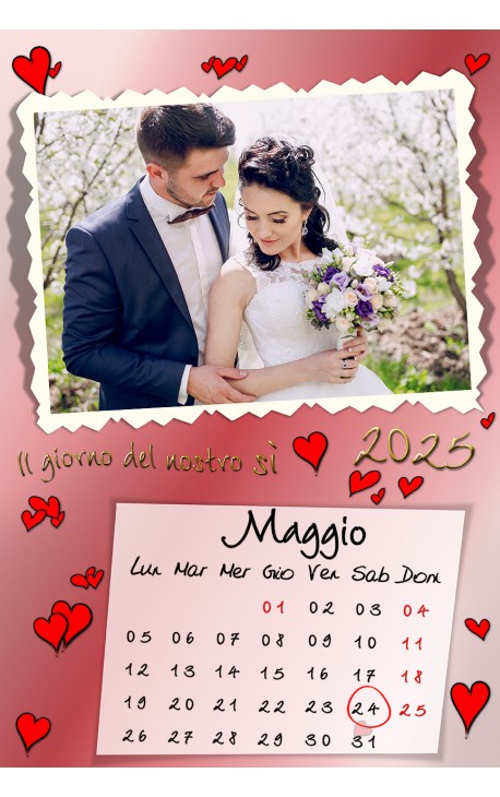 Calendario Wedding Day