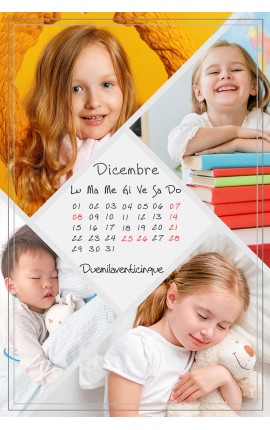 Calendario 4 foto Triangolo