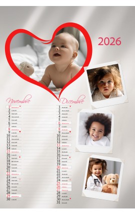 Calendario Cartoline