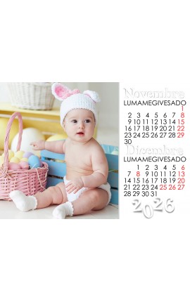 Calendario Note 6 pagine