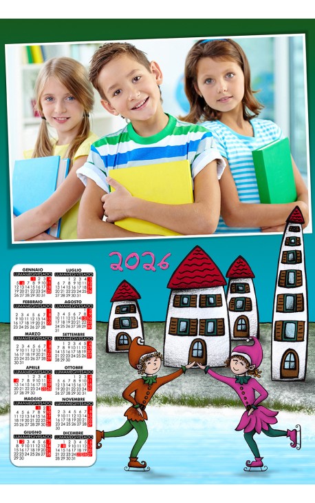 Calendario Pattinaggio