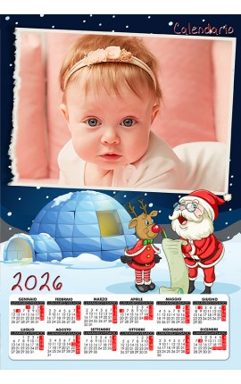 Calendario Babbo Natale