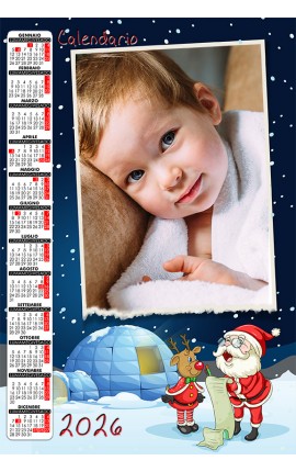 Calendario Babbo Natale