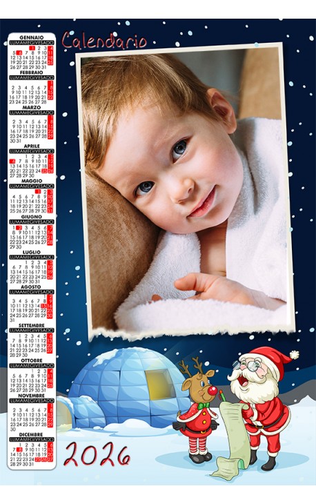 Calendario Babbo Natale