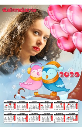 Calendario Passerotti