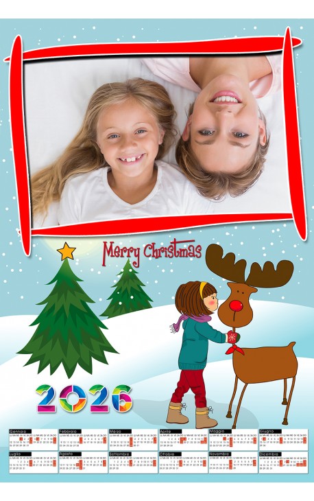 Calendario Merry Christmas