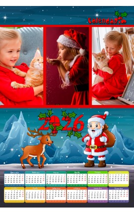 Calendario Babbo Natale