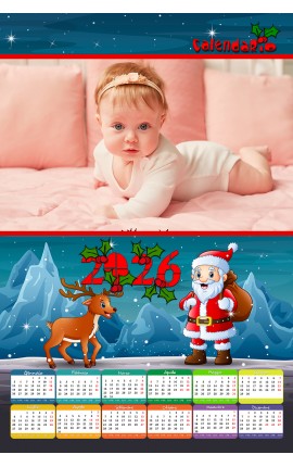 Calendario Babbo Natale