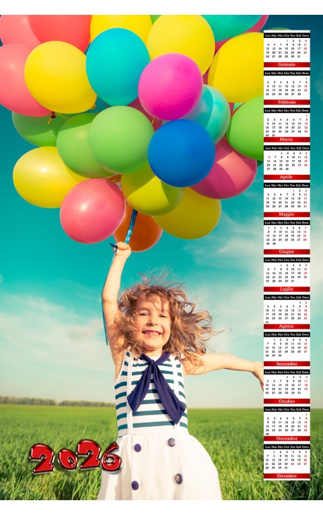 Calendario Foto Piena