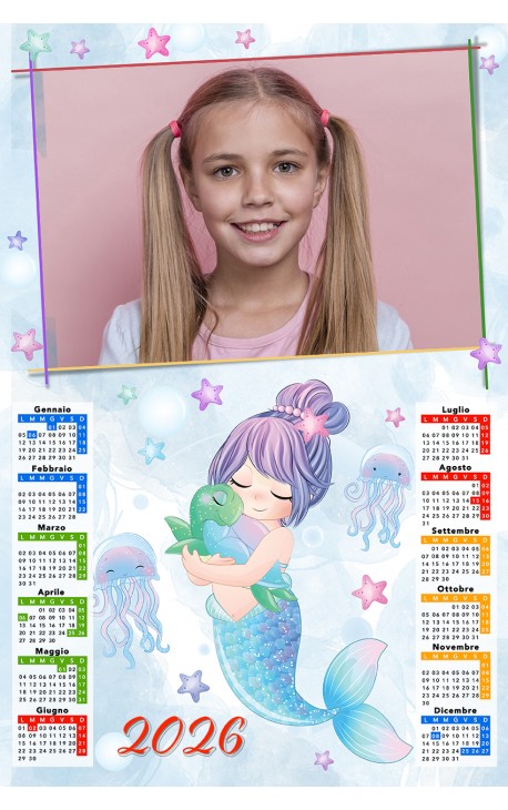 Calendario Sirenetta