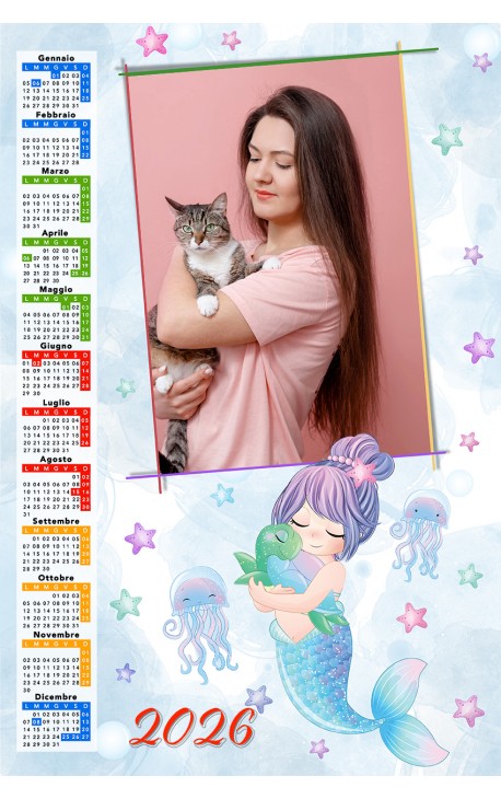 Calendario Sirenetta