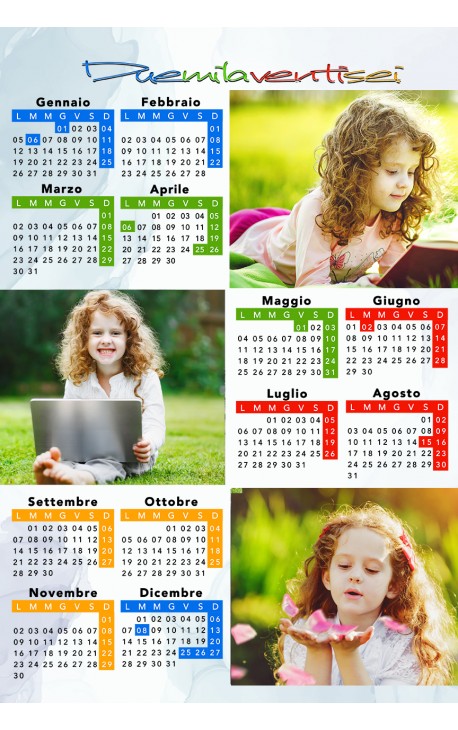 Calendario 3 foto