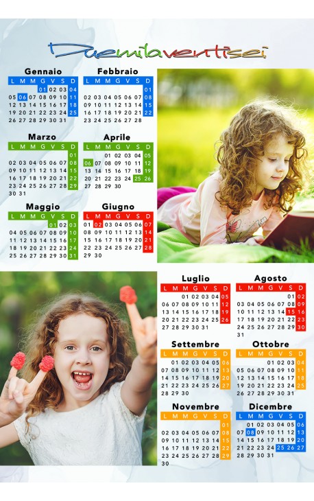 Calendario 2 Foto