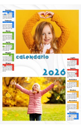 Calendario 2 foto orizzontale
