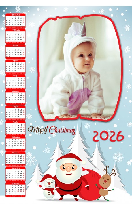 Calendario Babbo Natale