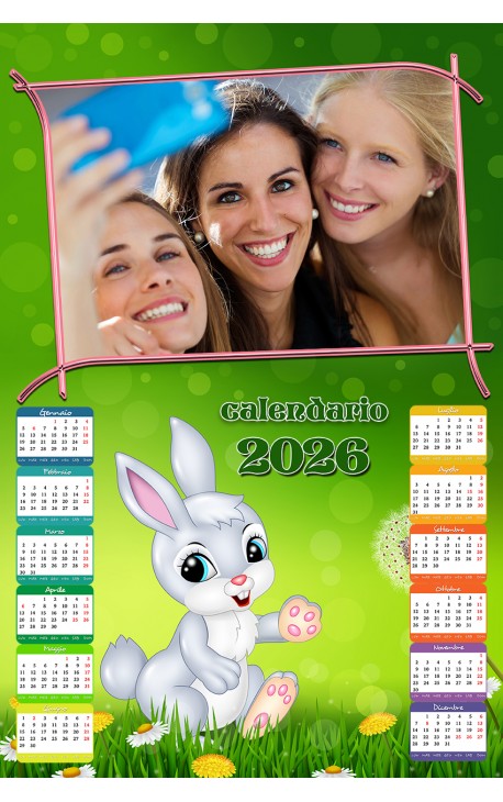 Calendario Coniglietto