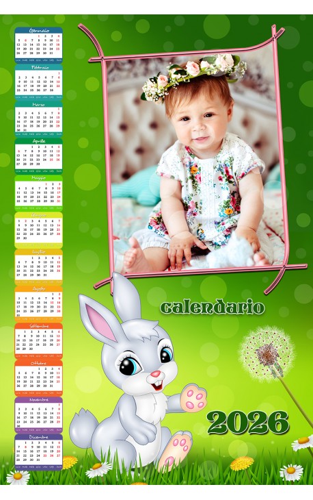 Calendario Coniglietto