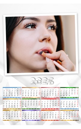 Calendario Datario colorato
