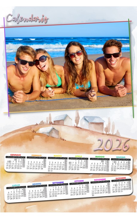 Calendario Al mare
