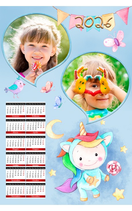 Calendario Piccoli amici