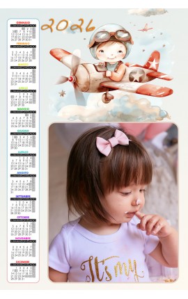 Calendario aeroplano