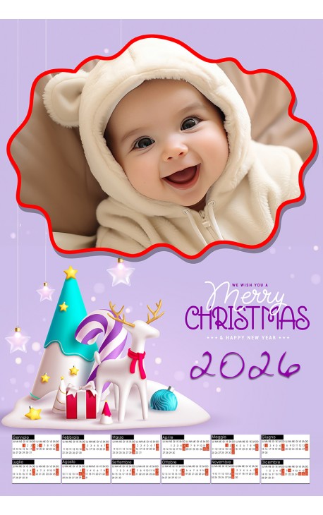 Calendario Merry Chrismas