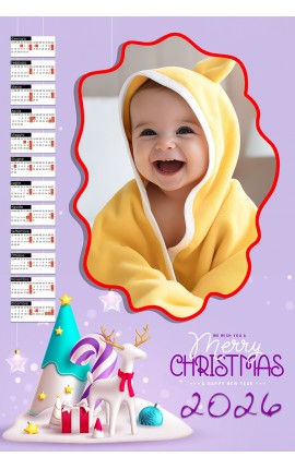 Calendario Merry Chrismas