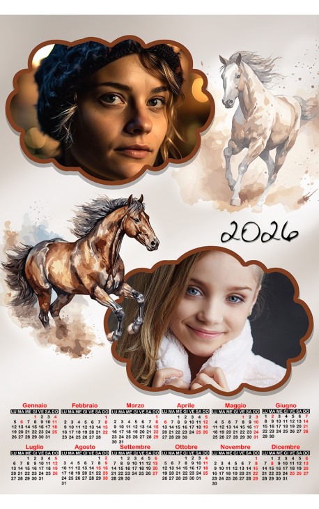 Calendario Cavallo