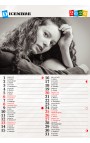 Foto calendario personalizzato con fasi lunari