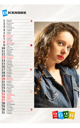 Calendario Allegro Verticale