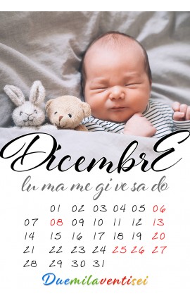 Calendario Corsivo