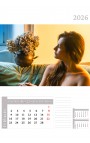 Calendario Grey Frame