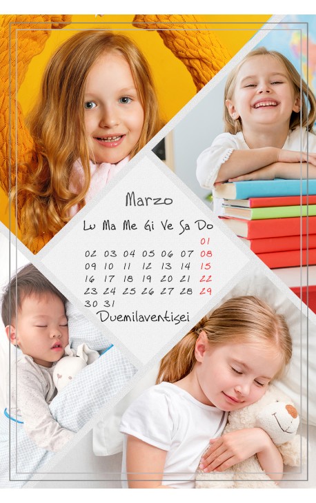 Calendario 4 foto Triangolo