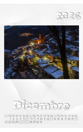 Calendario Effetto Carta